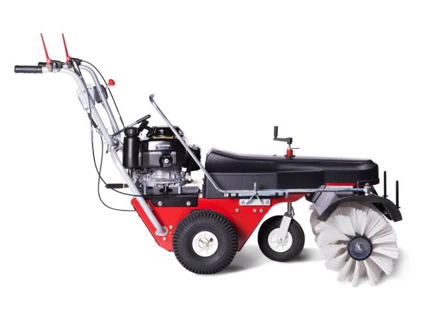 Kehrmaschine Limpar 102 -Briggs & Stratton Motor -12 Besatz Nylon